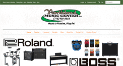 Desktop Screenshot of northlandmusiccenter.com